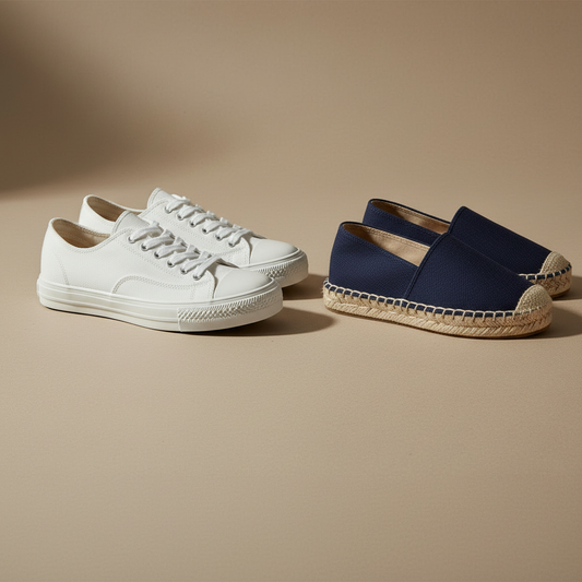 Canvas + ლურჯი Espadrilles — 1:1