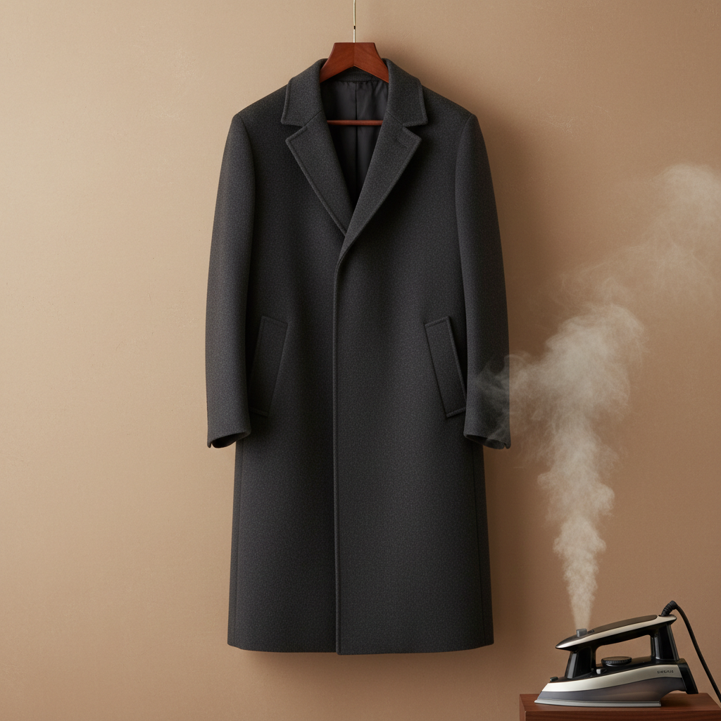 Coat Ironing - Wool Coat