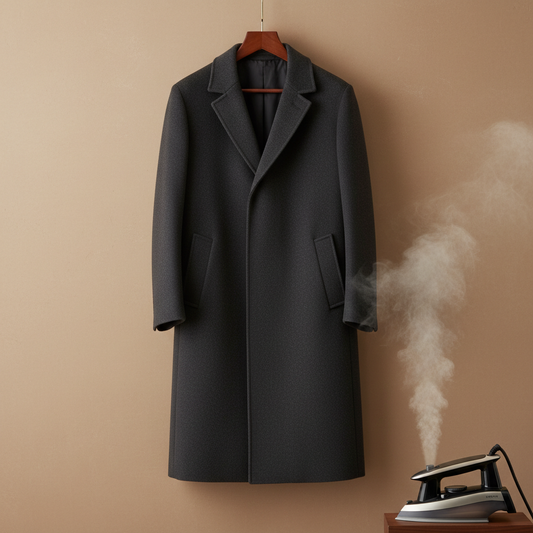 Coat Ironing - Wool Coat