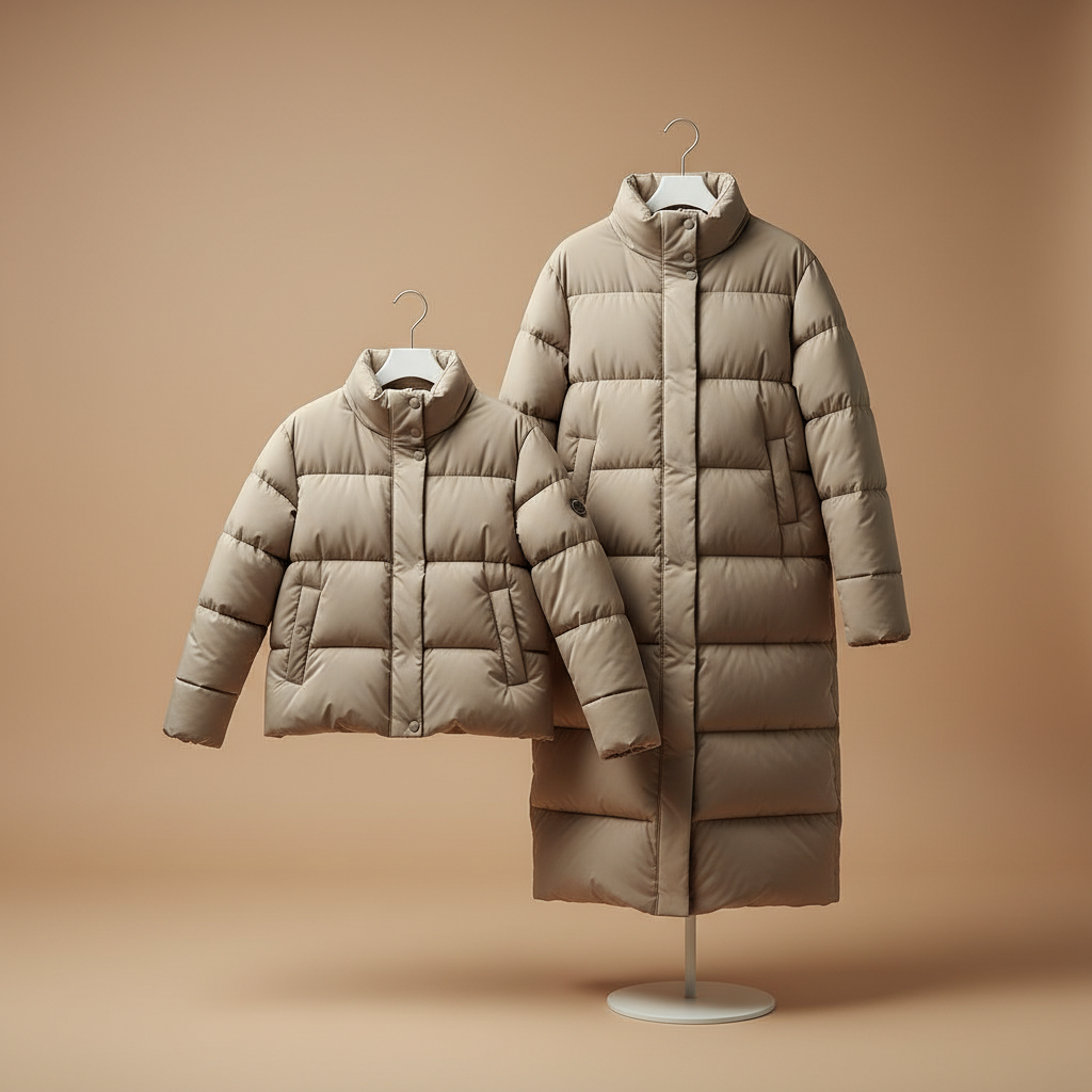 Feather Jacket - Beige