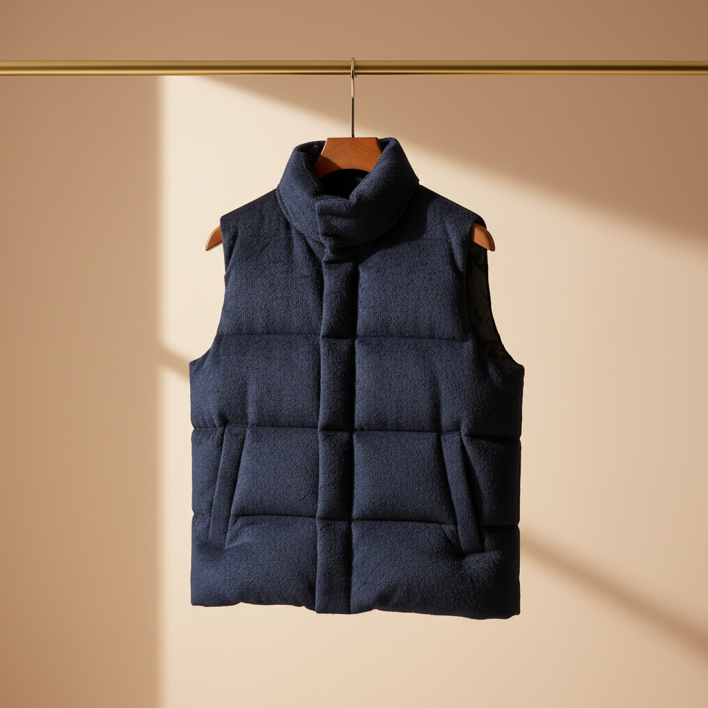 Feather Jacket Sleeveless