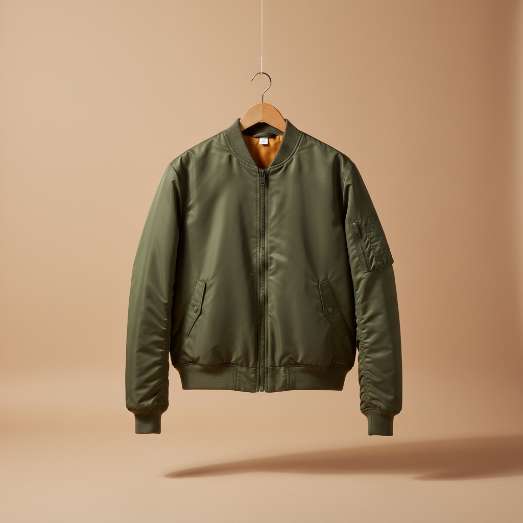 Spring Jacket - Olive Bomber