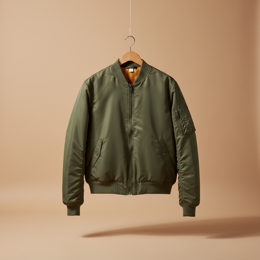 Spring Jacket - Olive Bomber